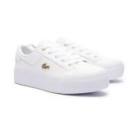 Lacoste Ziane Platform Logo Damen Sneaker schneeweiß - 41