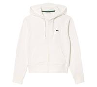 Lacoste Damen Sweatjacke, wollweiss, Gr. 44