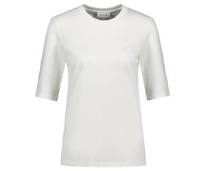 Lacoste Damen T-Shirt, weiss, Gr. 36