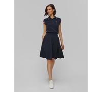 Lacoste Damen-tenniskleid In Marineblau Ef9272-gwi Dunkelblau M