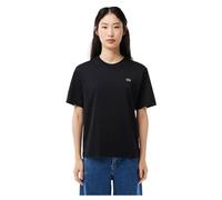 Lacoste Relaxed Fit Logo Damen T-Shirt schwarz - 44