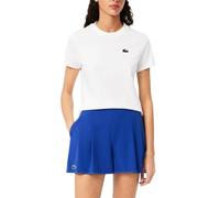 Lacoste Damen Tf9246 Turtle Neck T-Shirt, weiß, 38