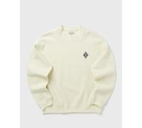 Lacoste Loose Fit Sweatshirt aus Baumwoll-Mix in Ecru, Größe XXL