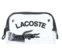 LACOSTE Double Make Up Pouch Transparent Sinople