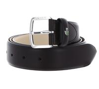 LACOSTE Elegance 35 Flat Raw Edge Belt W110 Marron