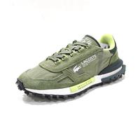 Lacoste Sneakers Elite Active – Grün, Nylon/Wildleder, strukturierte Gummisohle, Retro-Stil Größe 42
