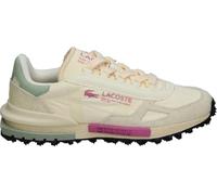 Lacoste Elite Active Retro Damen Schuhe beige grün rosa - 36