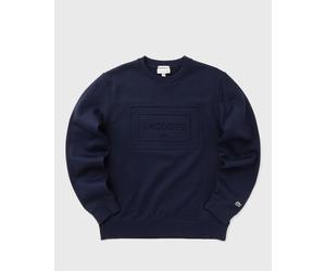 Lacoste Embossed Fleece Sweatshirt men Sweatshirts blue in Größe:XL