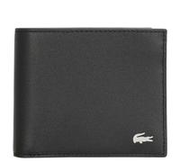 Lacoste Portemonnaie aus echtem Leder Modell 'BILLFORD' in Black, Größe 1