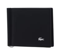 Lacoste FG Geldbörse Leder 11.5 cm Geldscheinklammer noir (NH4404FG-000) schwarz