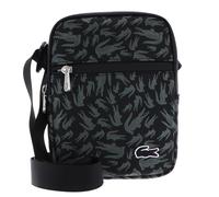 LACOSTE Flat Crossover Bag S Camo Croc Noir