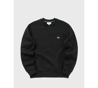 Lacoste Fleece Crew Neck Sweatshirt men Sweatshirts black in Größe:XL