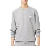 Lacoste Fleece Lounge Pullover Herren SH9462, Farbe:Grau MTG, Textil:L