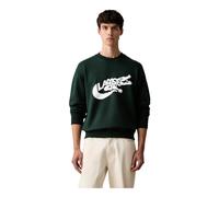 Lacoste - French Made Cotton Sweatshirt - - Sweatshirts & Hoodies - Herren - Grün - M