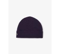 Lacoste - Gerippte Beanie aus gebürsteter Wolle in Lila Mann/Frau/Unisex TU TU