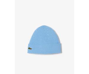 Lacoste - Gerippte Beanie aus gebürsteter Wolle, Pastellblau Mann/Frau/Unisex TU TU
