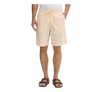 Lacoste - Gestreifte Baumwoll-Popeline-Shorts - - Shorts - Herren - Gelb - M