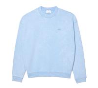 Lacoste - Gewaschen Sweatshirt für Herren/Damen Unisex Fleece Lose (Hellblau) M