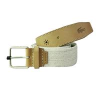 Lacoste Gewebter Damenbrauner Naturgürtel 90cm