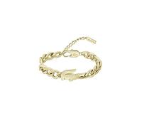 Lacoste Gliederarmband Für Männer und Frauen Kollektion CROCODILE aus Edelstahl mit einem Charm in Form eines Krokodils - Erhältlich aus Gold oder Silber