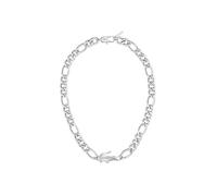 Lacoste Gliederhalskette Für Männer und Frauen Kollektion CROCODILE aus Edelstahl mit einem Charm in Form eines Krokodils - Erhältlich aus Gold oder Silber