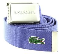 Lacoste Gürtel kürzbar 130 cm Lila – Größe 80 cm