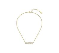 Lacoste Halskette mit Anhänger für Damen Kollektion SCRIPT In Gelbgold verziert mit Kristallen - 2040061