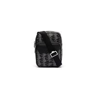 LACOSTE The Blend Crossover Bag S Monogram Noir Gris 