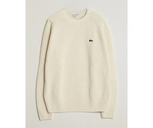 Lacoste Heavy Wool Knitted Sweater Lapland Weiß XL