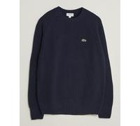 Lacoste Heavy Wool Knitted Sweater Navy Blue Blau L
