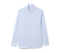 Lacoste - Hemd für Herren, Popelin (Weiß) 18 Zoll