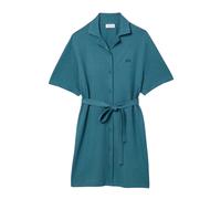 Lacoste - Hemdblusenkleid Mit Gürtel für Damen (Grün) EU 38 / UK 10