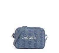 Lacoste Jacquard Umhängetasche jeans, Baumwolle, Damen