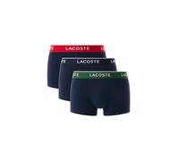Lacoste Kurze Hosen Lacoste 3 Packs Trunk Navy Blue/Green-Red-Navy Blue XL