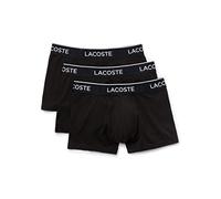 Lacoste Herren 5H3389 Boxer Shorts, Noir, XS (3er Pack)