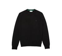 Lacoste Herren-Rundhalspullover aus Wolle in Schwarz Mann V / L V / L