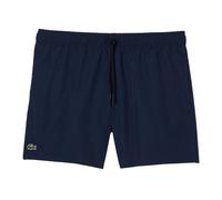 LACOSTE Herren Badeshorts - Swimshorts, Badehose, schnelltrocknend, Logo, uni Dunkelblau 2XL