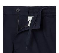 LACOSTE Herren Bermudashorts - Shorts, Regular Fit, Baumwoll-Twill Stretch, uni Dunkelblau / 2XL XXL Blau