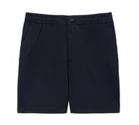 LACOSTE Herren Bermudashorts - Shorts, Regular Fit, Baumwoll-Twill Stretch, uni Dunkelblau / L L Blau