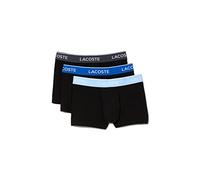 Lacoste Herren-Boxershorts, 3 Stück, Schwarz/Marina-Panorama-GRAP, L