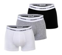 Lacoste Court Boxershorts schwarz weiß grau (3 Einheiten) - M