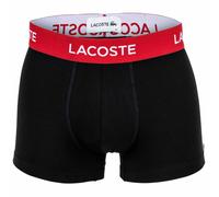 LACOSTE Herren Boxershorts, 5er Pack - Trunks, Casual, Cotton Stretch, Logobund Schwarz/Pastell XL