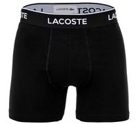 LACOSTE Herren Boxershorts, 6er Pack - Boxer Briefs, Cotton Stretch, Logobund M Schwarz