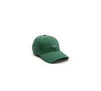 Lacoste Herren Cap RK0491, Männer Schirmmütze,Visor Cap,Oben offen,Tennis,Golf,Regular Fit,Grün,TU (Einheitsgröße)