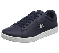 Lacoste Herren Carnaby EVO TRI22 1 SMA Sneakers, NVY/Red/Wht, 44.5 EU