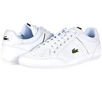 Lacoste Herren Chaymon Sneaker, Weiß/Schwarz, 46, weiß/schwarz, 44.5 EU