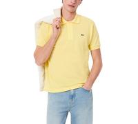 Lacoste Herren Classic Fit L.12.12 Original Piqué Poloshirt Polohemd, gelb, L