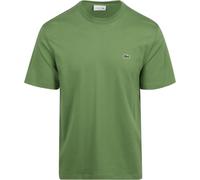 Lacoste T-Shirt Classic Fit Rundhals Grün Meliert