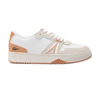 Lacoste - Herren/Damen Unisex Sneaker "L001", Leder (Weiß/Beige) EU 41 / UK 7,5