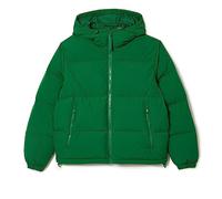 Lacoste Herren Daunenjacke BH3522, Männer Outdoorjacke,Blouson,Kapuze,Reißverschluss,Regular Fit,Grün,50
